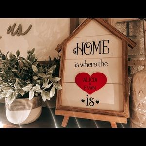 PERSONALIZED Home Decor Sign